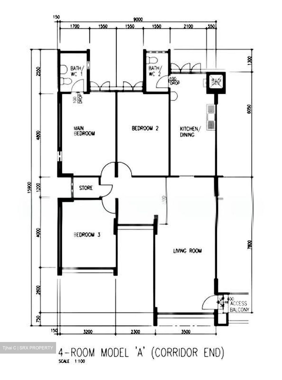 Blk 675 Hougang Avenue 8 (Hougang), HDB 4 Rooms #556698051